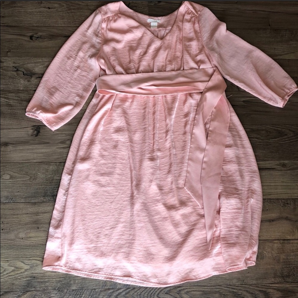 EUC pink H&M maternity dress (size medium)